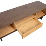 TV spintelė VALENCIA 160x45xH45cm, ąžuolas - Image 6