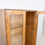 Vitrina VALENCIA 90x45xH160cm, ąžuolas - Image 4