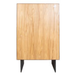 Vitrina VALENCIA 90x45xH160cm, ąžuolas - Image 6