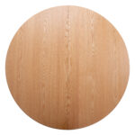 Valgomojo stalas TROYES D120+40xH75cm, ąžuolas - Image 5