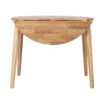 Atlenkiamasis stalas BIRKA D90xH75cm, ąžuolas - Image 5