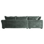 Kampinė sofa ir pufas DIVI mėtų žalumo - Image 6