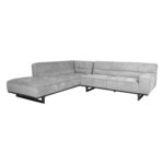 Kampinė sofa HASSO LC, pilka