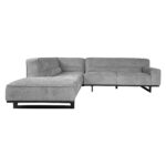 Kampinė sofa HASSO LC, pilka - Image 3
