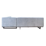 Kampinė sofa HASSO RC, sidabriškai pilka - Image 6
