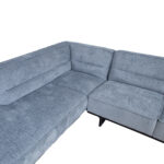 Kampinė sofa HASSO LC, sidabriškai pilka - Image 4