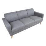 Sofa KAILI 3 vietų, pilka - Image 3