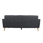 Sofa KAILI 3 vietų, tamsiai pilka - Image 6