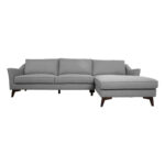 Kampinė sofa BIRGIT RC, pilka - Image 3
