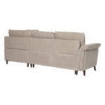 Kampinė sofa-lova LINDY RC, šviesiai ruda - Image 7