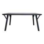 Stalas CASPER 160x90H73cm, pilkos spalvos - Image 2