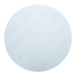 Stalas SAVO D120xH73cm, baltas - Image 2