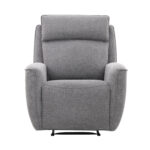 Atlošiamas krėslas MAREN su rankiniu mechanizmu, pilkas - Image 5