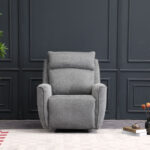 Atlošiamas krėslas MAREN su rankiniu mechanizmu, pilkas - Image 9