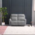 Sofa MAREN, dviejų vietų, su rankiniu mechanizmu, pilka - Image 5