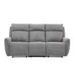 Trivietė sofa MAREN su rankiniu mechanizmu, pilka - Image 4