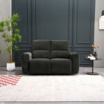 Dvivietė atlošiama sofa MATIAS su elektriniu mechanizmu, pilka - Image 6