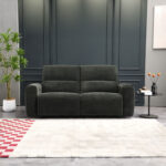 Trivietė atlošiama sofa MATIAS su elektriniu mechanizmu, pilka - Image 6