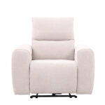 Atlošiamas krėslas MATIAS su elektriniu mechanizmu, šviesios smėlio spalvos - Image 7