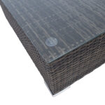 Kavos staliukas SEVILLA NEW 71x71xH30cm, tamsiai rudos spalvos - Image 3