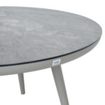 Stalas SILVA D120xH75cm, pilkšvai smėlio spalvos - Image 5