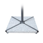 Akmenys skėčio pagrindui 4vnt/34kg, granitas