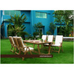 Stalas FUTURE 210/300x110xH73cm, akacija - Image 6