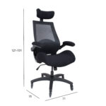 Darbo kėdė MILLER juoda - Image 7