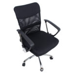 Darbo kėdė DARIUS juoda - Image 5