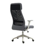 Darbo kėdė ELMER pilka / juoda - Image 4