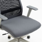 Darbo kėdė ELMER pilka / juoda - Image 6