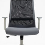 Darbo kėdė ELMER pilka / juoda - Image 7