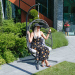 Pakabinama kėdė YOYO pilka - Image 9