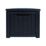 Sandėliavimo dėžė PRAIA 143×67,5×60,5cm/450L, juodas plastikas - Image 4
