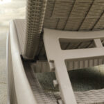 Grindų kėdė NEWPORT iš pilkšvai smėlio spalvos plastiko - Image 8