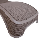 Grindų kėdė NEWPORT iš pilkšvai smėlio spalvos plastiko - Image 20