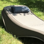 Grindų kėdė NEWPORT iš pilkšvai smėlio spalvos plastiko - Image 2