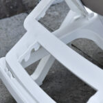 Grindų kėdė RESORT iš smėlio spalvos plastiko - Image 6