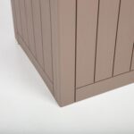 Sandėliavimo dėžė PORTOLA 56x43xH53cm/118L, pilkas plastikas - Image 5