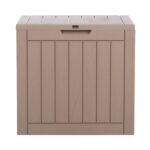 Sandėliavimo dėžė PORTOLA 56x43xH53cm/118L, pilkas plastikas - Image 6