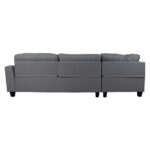 Kampinė sofa HELSINKI LC, tamsiai pilka - Image 4