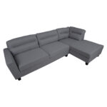 Kampinė sofa HELSINKI RC, tamsiai pilka - Image 3