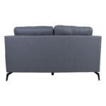 Sofa ENZO 2-vietė, tamsiai pilka - Image 4