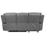 Kampinė sofa BERIT LC, rankinis atsilenkimo mechanizmas, tamsiai pilka - Image 6