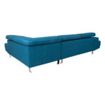Kampinė sofa GALVIN RC, vandenyno mėlyna - Image 7