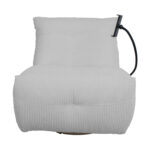 Laisvalaikio kėdė WIN-WIN su rankiniu mechanizmu, šviesiai pilka - Image 4