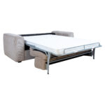 Sofa-lova STELLA su spyruokliniu čiužiniu, smėlio spalvos - Image 4