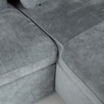 Kampinė sofa-lova CLOUD melsvai žalios spalvos - Image 9
