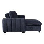 Kampinė sofa-lova CLOUD blue - Image 4