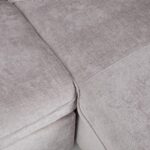 Kampinė sofa-lova CLOUD šviesiai pilka - Image 12